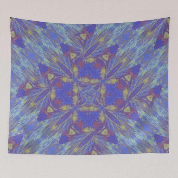 Item preview,  Feather Bloom flower ocean water waves pattern 11 designed and sold by bryansteward.