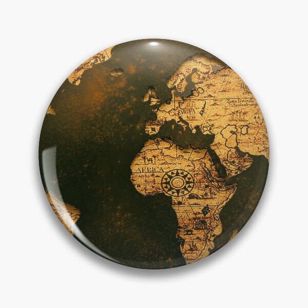 Item preview, Ancient Globe Map designed and sold by Alienthirteen.