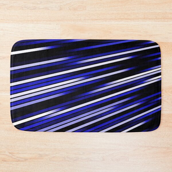 Item preview, Blue stripes moving from left to right in a diagonal line designed and sold by Graphics By Craig.