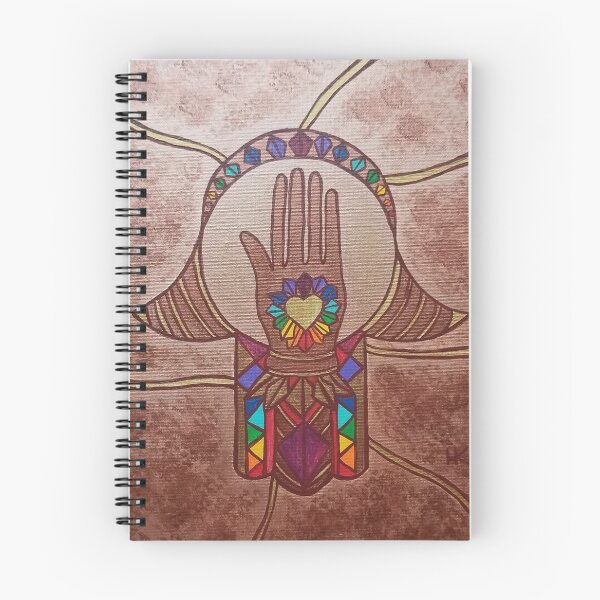 Item preview, Hand in Hand Hamsa by Harriette Knight designed and sold by harrietteknight.