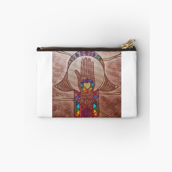 Item preview, Hand in Hand Hamsa by Harriette Knight designed and sold by harrietteknight.