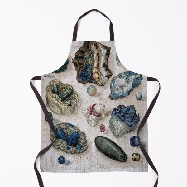 Item preview, Antique Geological Scientific Crystals Gemstones Lithograph designed and sold by Karianne Potter.