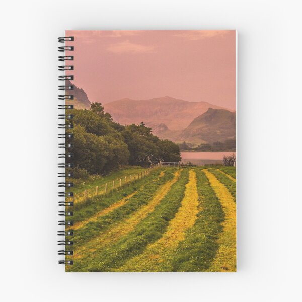 Item preview, Snowdon and Field (Portrait) designed and sold by LluniauDafyddEm.