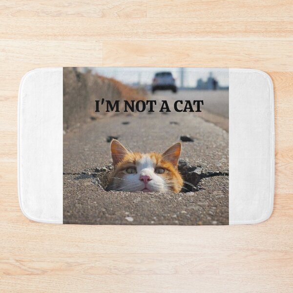 Item preview, I,m not a cat - Funny Cat Lawyer Meme designed and sold by Perlashop1.
