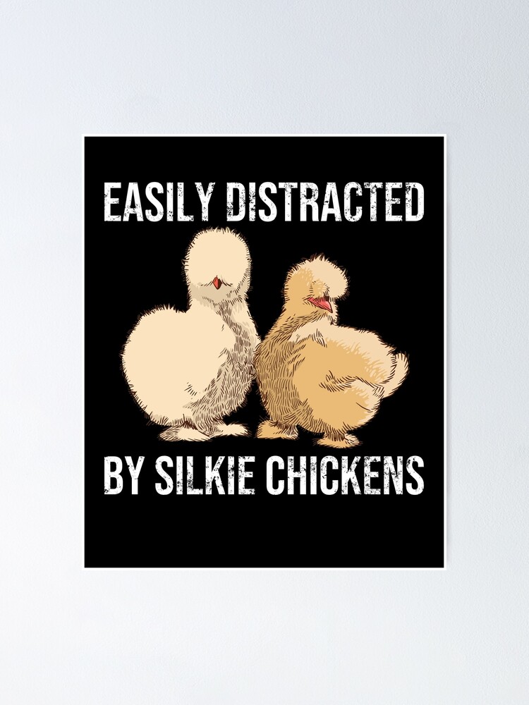Easily Distracted By Chickens Shirt | Cute Chick Lover Gift Easily Distracted By Chickens Shirt | Cute Chick Lover Gift