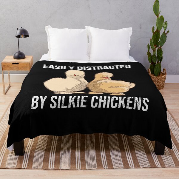 Item preview, Silkie Chicken Cute Chick Easily Distracted By Silkie Chickens Gift designed and sold by leofel.