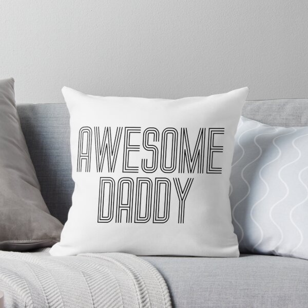 Item preview, Simple Retro Awesome Daddy Father's Day Typography Quote designed and sold by Hommie9977.