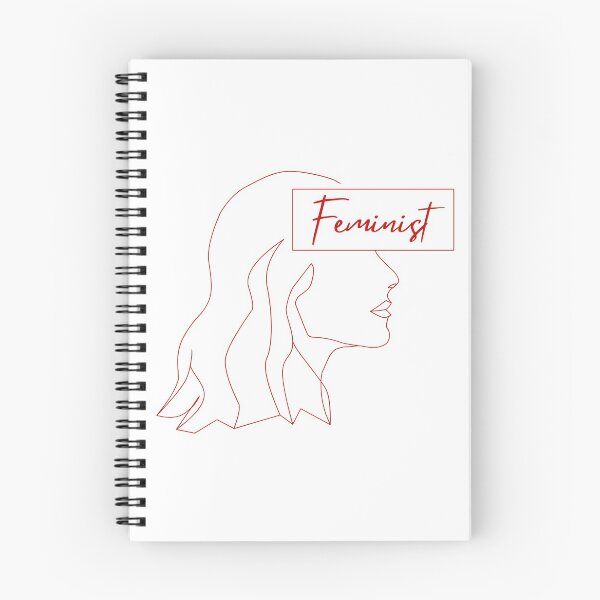 Item preview, Feminist line art in Red designed and sold by fjakaseason.