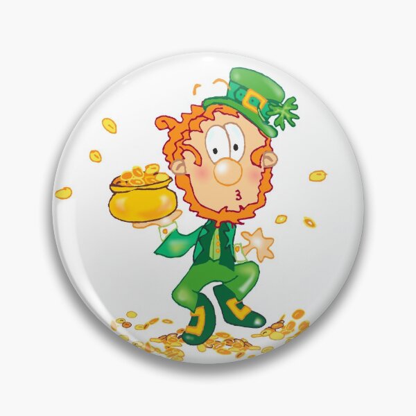 Item preview, Irish Spring: Dancing Leprechaun with Gold! designed and sold by ArgyleImp.