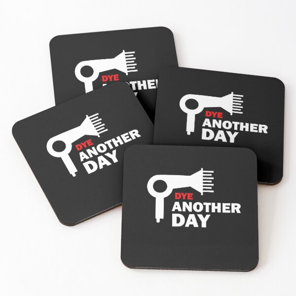 Item preview, Dye Another Day Funny Hairdressing / Barbering Pun designed and sold by RomeoSketches.