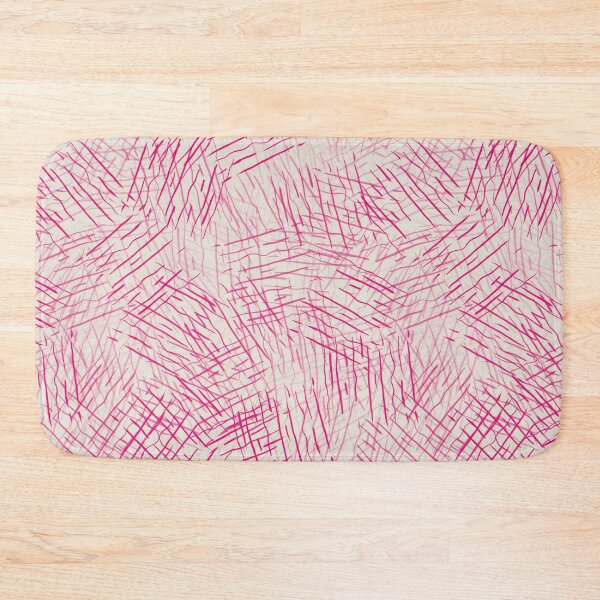 Item preview, Pink White Crossy Roads Geo Pattern designed and sold by Life Is Beautiful.