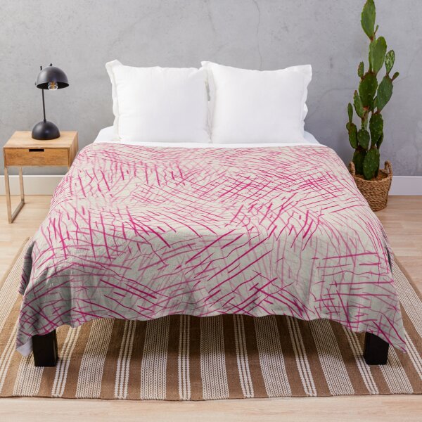 Item preview, Pink White Crossy Roads Geo Pattern designed and sold by Life Is Beautiful.
