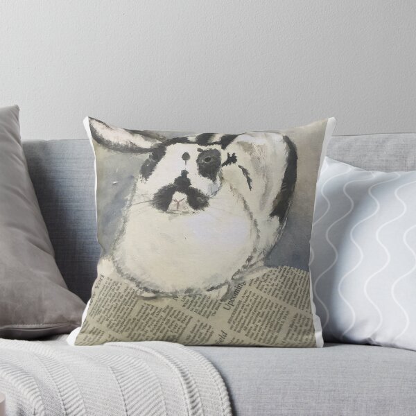 Item preview, Sumac Bunny on Newspaper designed and sold by Bunkhouse.
