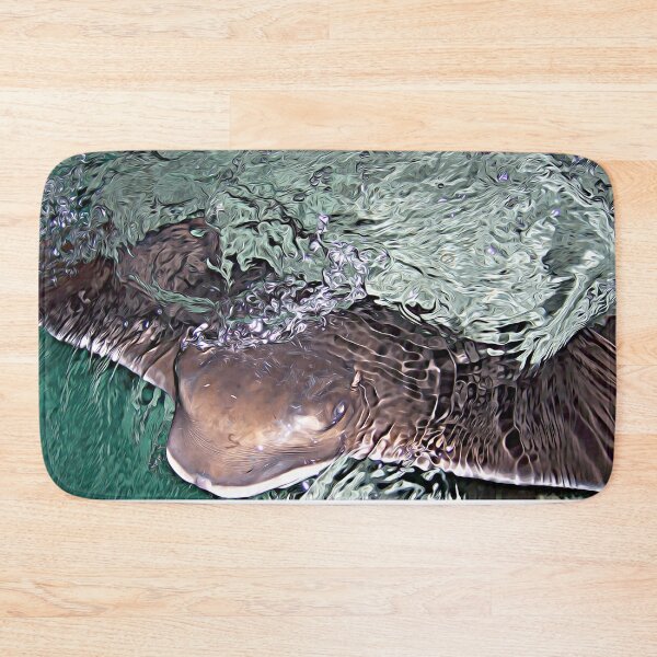 Item preview, Stingray Swimming designed and sold by PolarNightNomad.