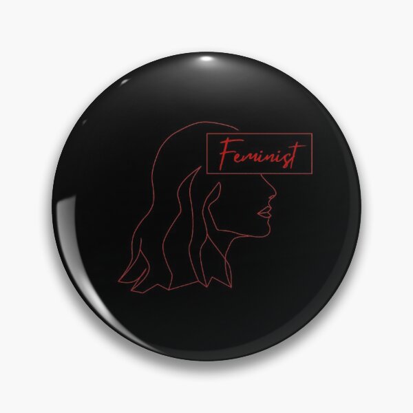 Item preview, Feminist line art in Red designed and sold by fjakaseason.