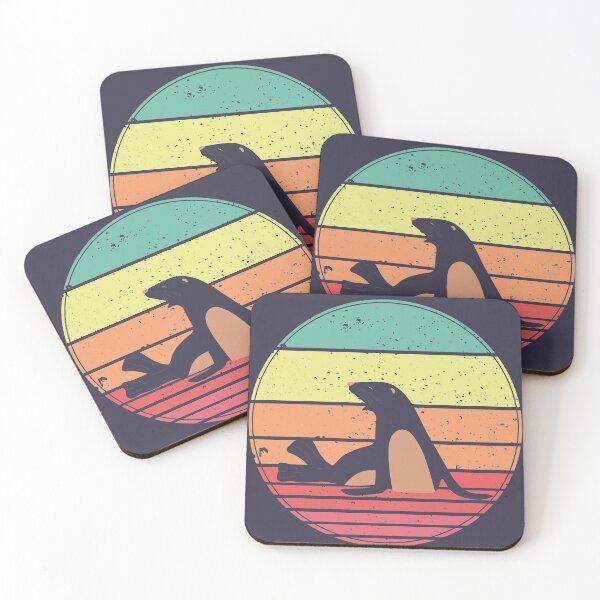 Item preview, Seal Vintage Retro Sunset designed and sold by faudeltn.