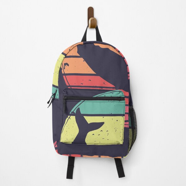 Item preview, Sperm Whale Vintage Retro Sunset designed and sold by faudeltn.