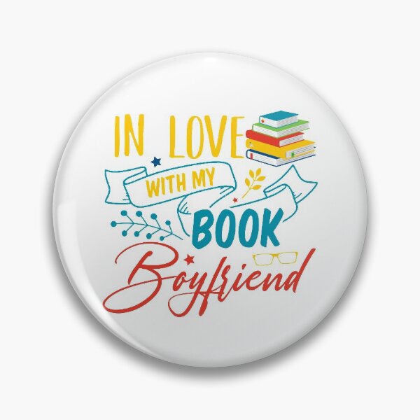 Item preview, In Love with my Book Boyfriend designed and sold by lynnhowardbooks.