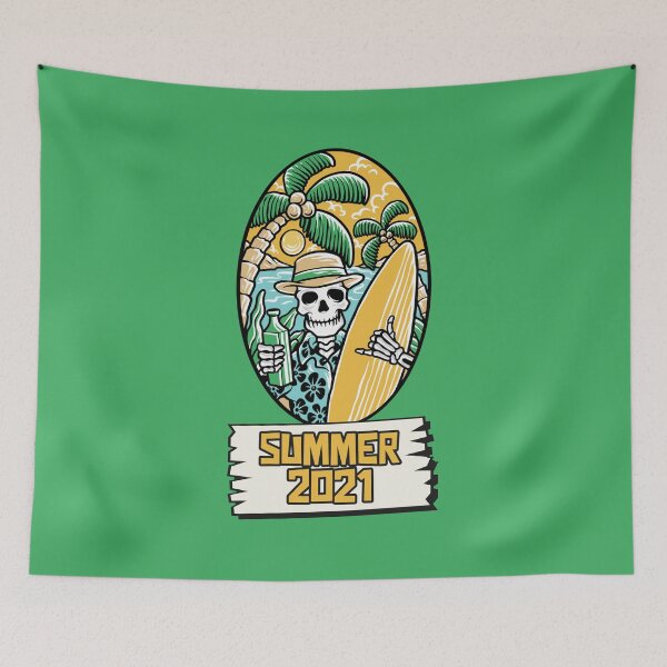 Item preview, elated funny summer vaca designed and sold by SuperiorPrints.