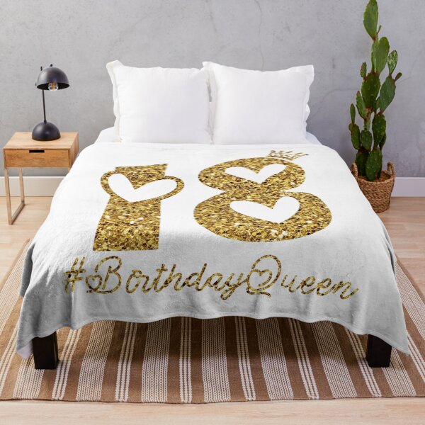 Item preview, 18th Birthday Gift Teen Sweet eighteen 18 gold Colored T-Shirt designed and sold by Mo-Am.