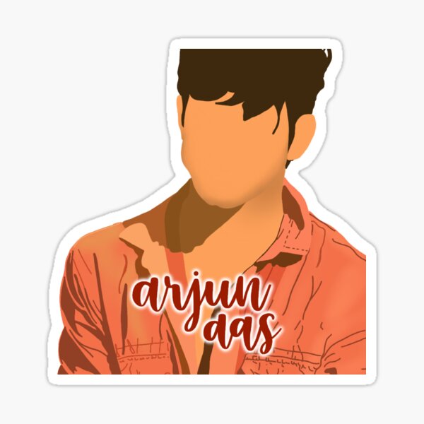 Arjun Das Illustration (From Master) Sticker