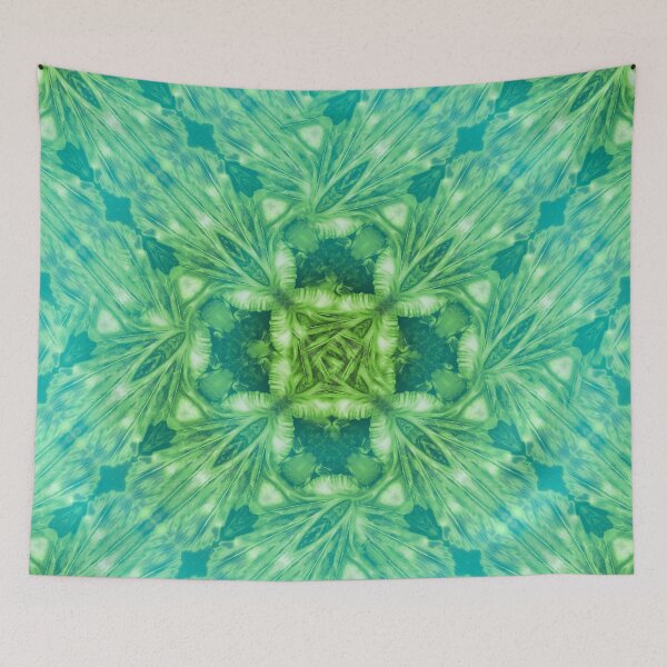 Item preview, Feather Bloom flower ocean water waves pattern 17 designed and sold by bryansteward.