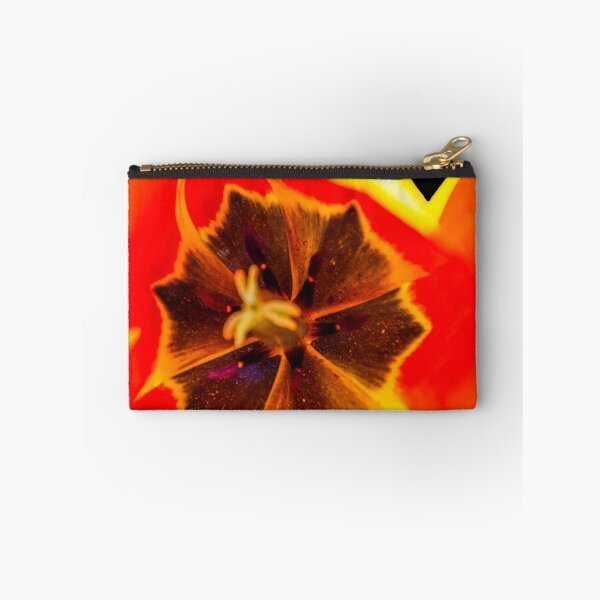 Item preview, Closeup of a red tulp blossom designed and sold by Michael Brewer.