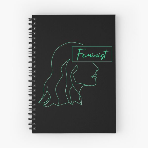 Item preview, Feminist line art in Mint designed and sold by fjakaseason.