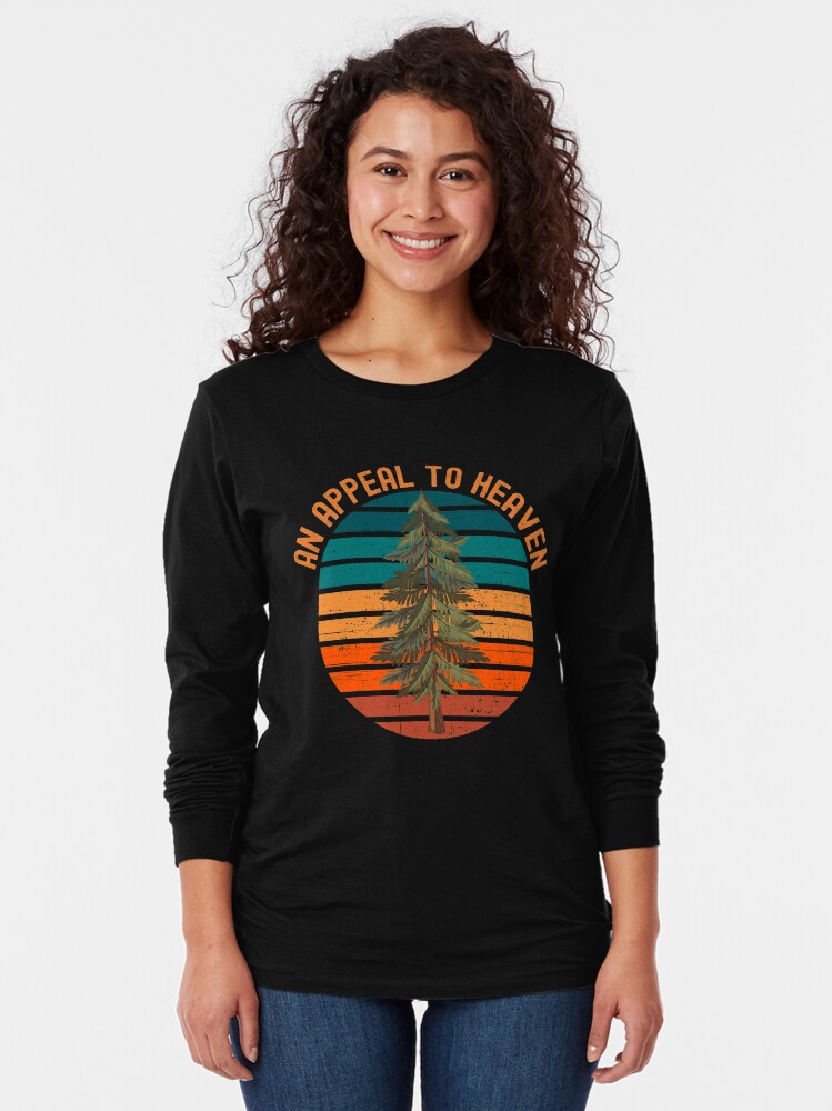 Alternate view of Appeal to Heaven Pine Tree Flag Long Sleeve T-Shirt