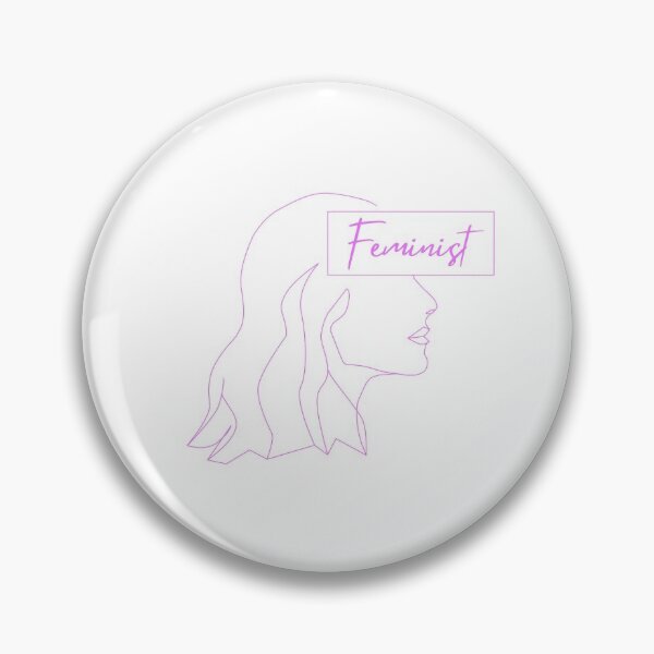 Item preview, Feminist line art in Lilac designed and sold by fjakaseason.
