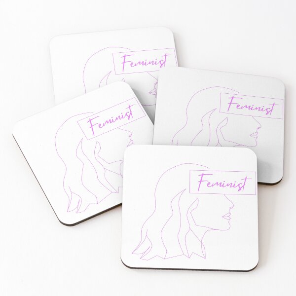 Item preview, Feminist line art in Lilac designed and sold by fjakaseason.