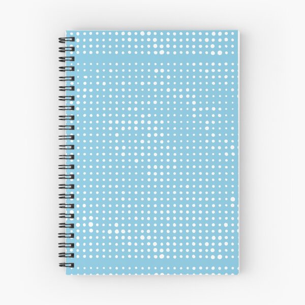 Item preview, White dots pattern blue designed and sold by StellaBleue.