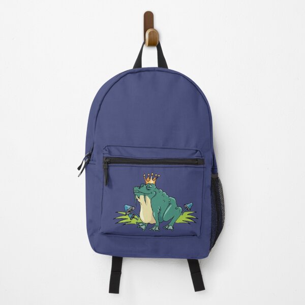 Item preview, Mighty toad - blue background forg  designed and sold by Petra Vitéz.