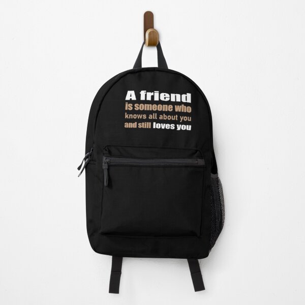 Item preview, A friend is someone who knows all about you and still loves you designed and sold by salahekn.