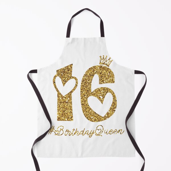 Item preview, 6th Birthday Gift Teen Sweet sixteen 16 gold Colored T-Shirt designed and sold by Mo-Am.