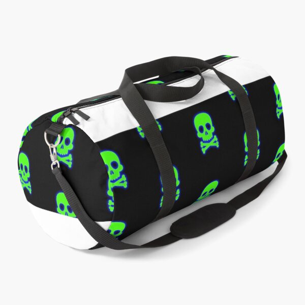Item preview, Small Blue Green Skulls designed and sold by Coffinstaple.