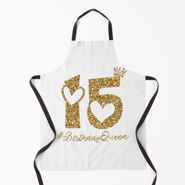Item preview, 15th Birthday Gift Teen Sweet fifteen 15 gold Colored T-Shirt designed and sold by Mo-Am.