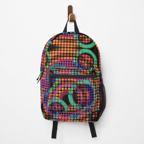 Item preview, Vibrant Rainbow Psychedelic Circles Design designed and sold by Freyja-Elise.