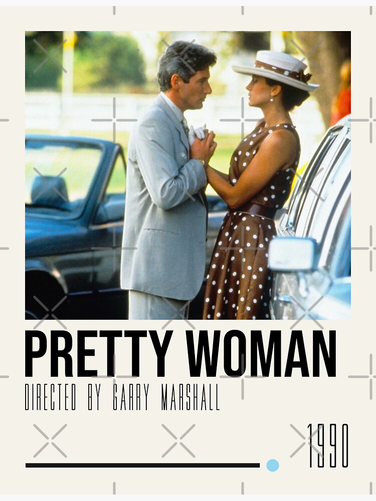 "Pretty Woman Movie Poster Art" Sticker by watsoncambrey Redbubble