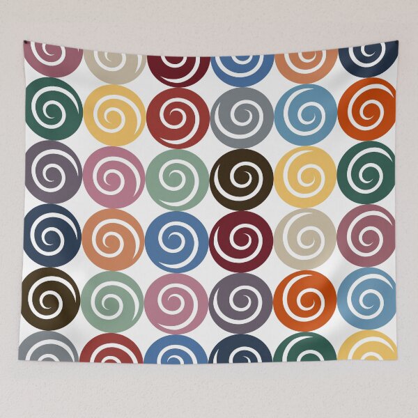Item preview, Colorful Young Spirals designed and sold by platonicXXI.