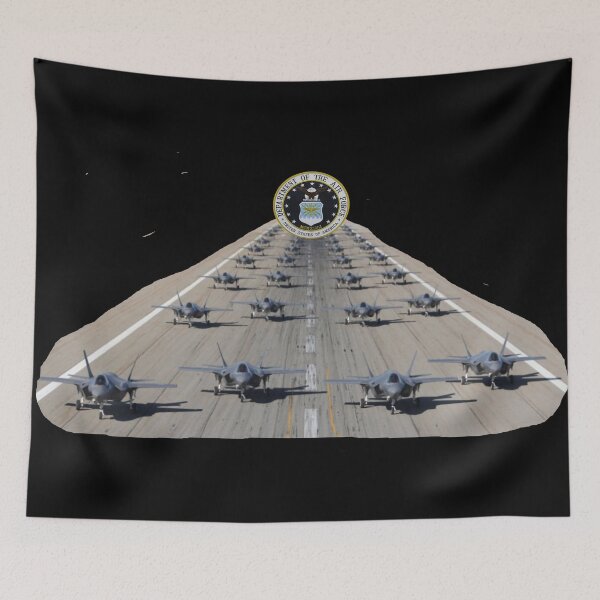 Item preview, F 35  LIGHTNING 2 SQUADRON READY designed and sold by THE AMERICAN TEEVANGELIST.