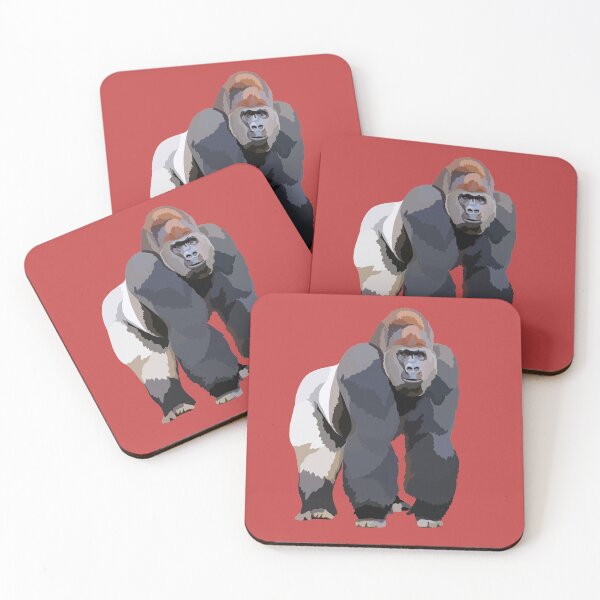 Item preview, G is for Gorilla, Gorilla Illustration – Powerful and Gentle Great Ape Artwork designed and sold by PrettylittlepastelUk.