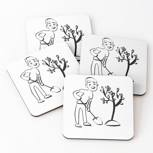 Item preview, GARDENER LINE ART | Plants garden love garden flowers nature designed and sold by yourtravelguide.
