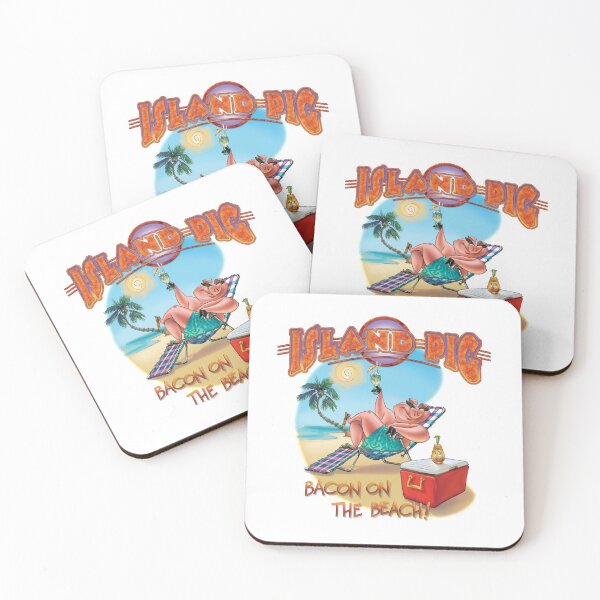 Item preview, Island Pig Bacon on the Beach designed and sold by TrevorIrvin.