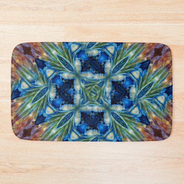 Item preview,  Feather Bloom flower ocean water waves pattern 1 designed and sold by bryansteward.
