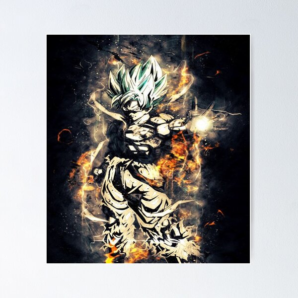 Goku Super Saiyan Dragon Ball Z Japanese Anime Wall Art Poster - Trends  Bedding