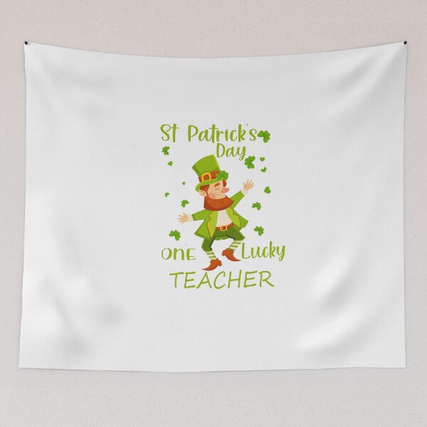 Item preview, St Patrick's Day Shirt- One Lucky TEACHER designed and sold by Black & Aura .