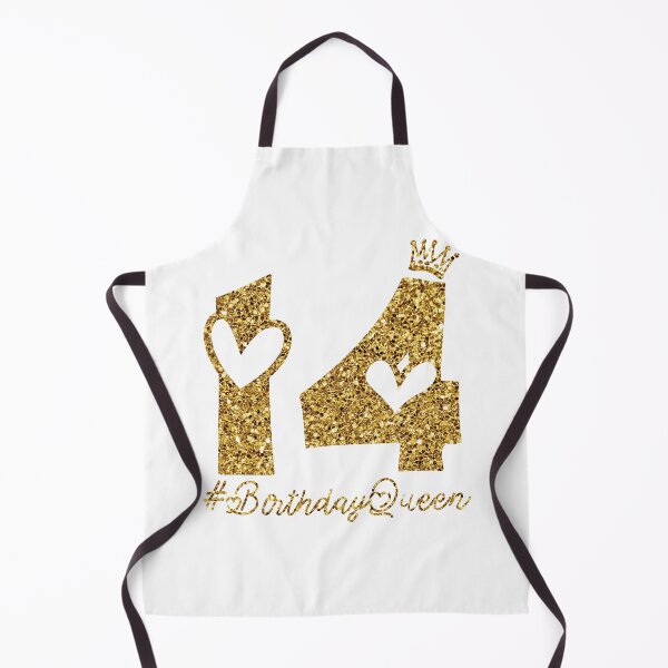 Item preview, 14th Birthday Gift Teen Sweet fourteen 14 gold Colored T-Shirt designed and sold by Mo-Am.