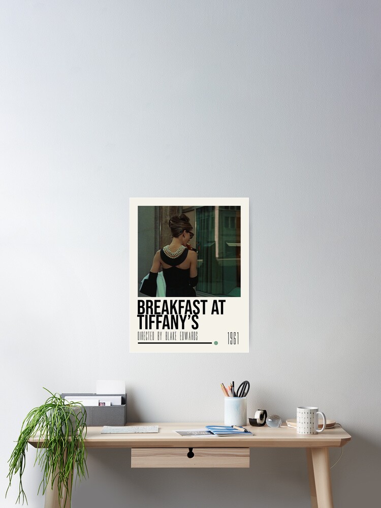 Breakfast at Tiffany's Movie Poster Art Poster