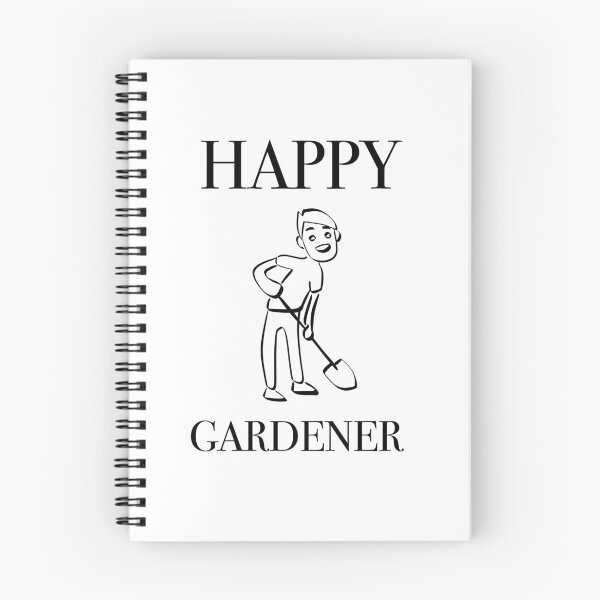 Item preview, HAPPY GARDENER LINE ART | Plants garden love garden flowers nature designed and sold by yourtravelguide.